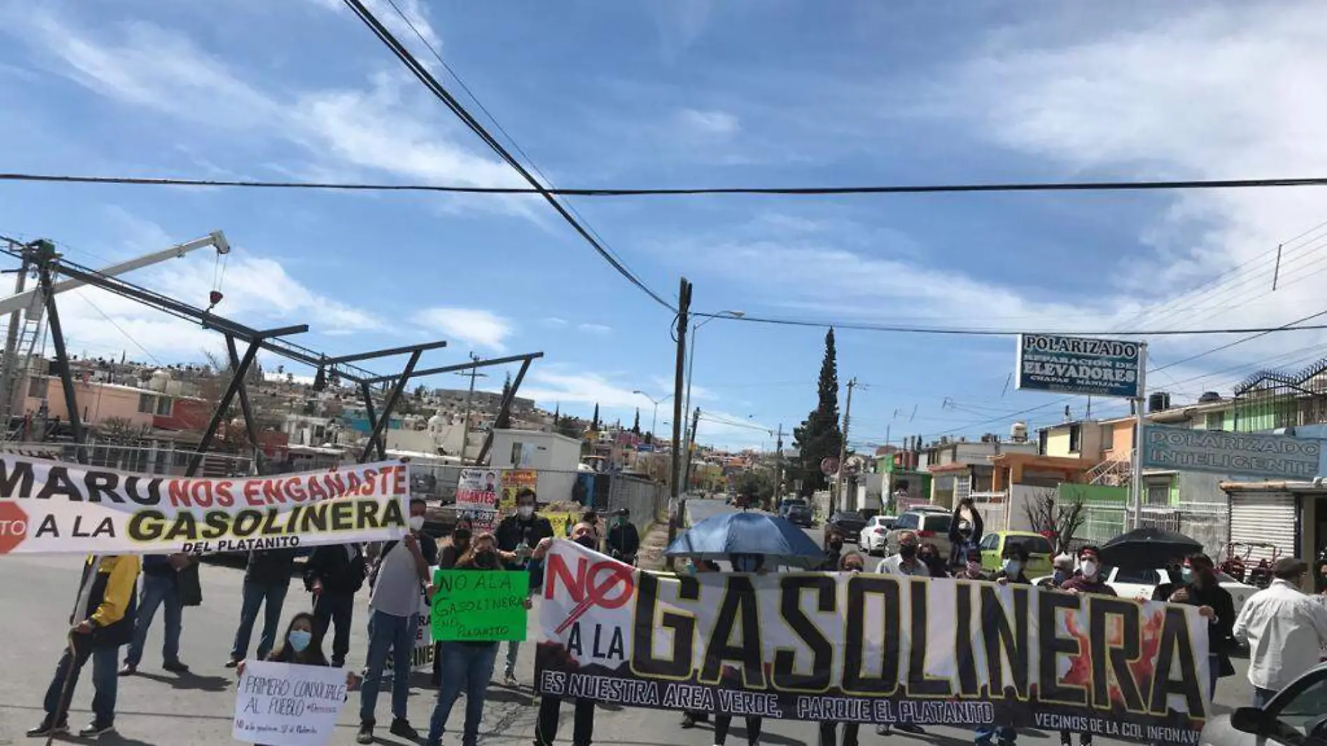 Protesta gasolinera platanito 1 - Alberto Hierro 3